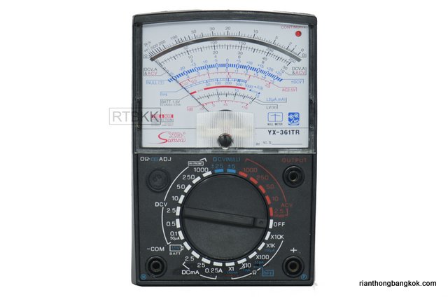 เครื่องวัดถ่าน sanwa เครื่องมัลติมิเตอร์ Multi meter
