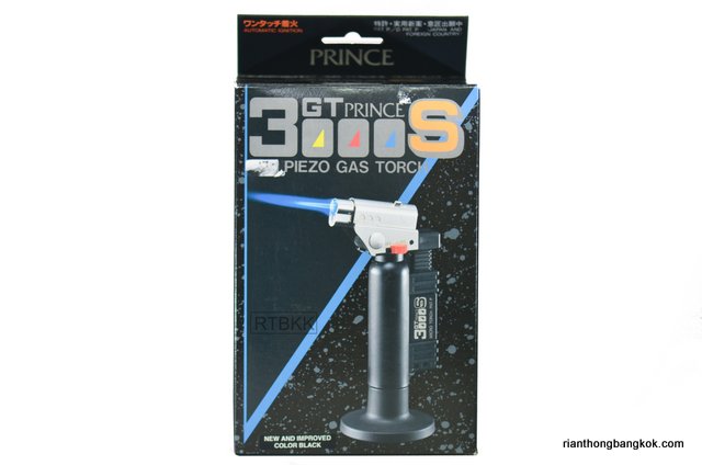 ตัวเป่าแก็ส ที่พ่นไฟ GT Prince Piezo 3000S ตัวเป่าแก็ส ที่พ่นไฟ GT Prince Piezo 3000S