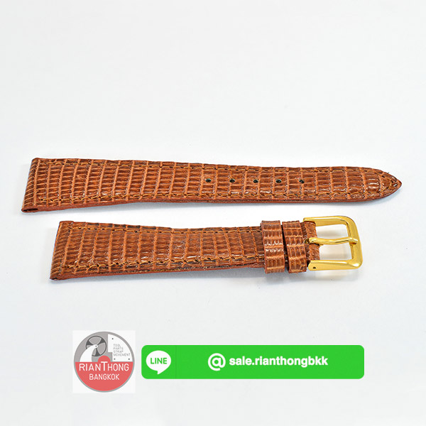 สายหนังตะกวดแท้ Handmade สีน้ำตาล ผลิตในประเทศ สายหนังตะกวดแท้ Handmade สีน้ำตาล ผลิตในประเทศ