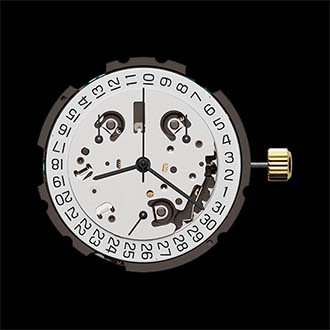 เครื่องควอทซ์สวิต แบบฟังค์ชั่นพิเศษและจับเวลา ETA Multifunction and chronograph quartz movement เครื่องควอทซ์สวิต แบบฟังค์ชั่นพิเศษและจับเวลา ETA Multifunction and chronograph quartz movement