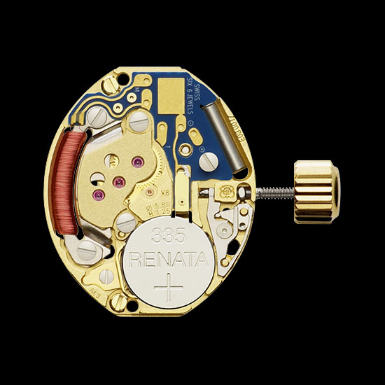 เครื่องควอทซ์สวิตมาตรฐาน แบบสองเข็ม และสองเข็มครึ่ง ETA Basic quartz movement 2 hand, small second เครื่องควอทซ์สวิตมาตรฐาน แบบสองเข็ม และสองเข็มครึ่ง ETA Basic quartz movement 2 hand, small second