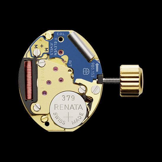 เครื่องควอทซ์สวิตมาตรฐาน แบบสองเข็ม และสองเข็มครึ่ง ETA Basic quartz movement 2 hand, small second เครื่องควอทซ์สวิตมาตรฐาน แบบสองเข็ม และสองเข็มครึ่ง ETA Basic quartz movement 2 hand, small second