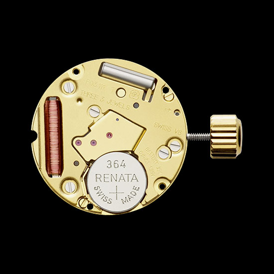 เครื่องควอทซ์สวิตมาตรฐาน แบบสามเข็ม ETA Basic quartz movement 3 hands เครื่องควอทซ์สวิตมาตรฐาน แบบสามเข็ม ETA Basic quartz movement 3 hands