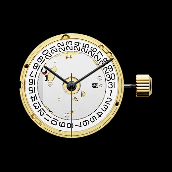 เครื่องควอทซ์สวิตมาตรฐาน แบบสามเข็ม ETA Basic quartz movement 3 hands เครื่องควอทซ์สวิตมาตรฐาน แบบสามเข็ม ETA Basic quartz movement 3 hands