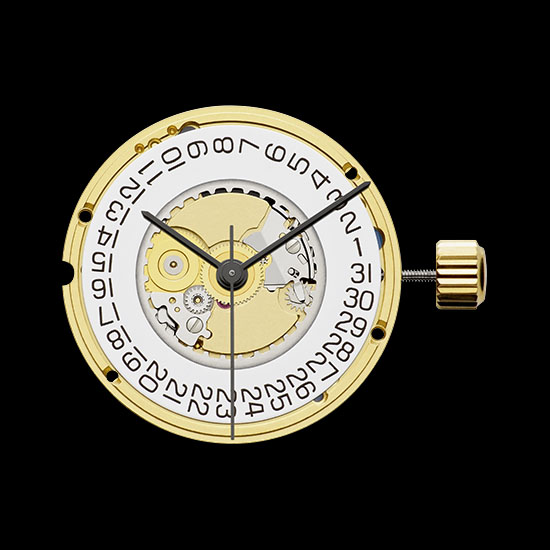 เครื่องควอทซ์สวิตมาตรฐาน แบบสามเข็ม ETA Basic quartz movement 3 hands เครื่องควอทซ์สวิตมาตรฐาน แบบสามเข็ม ETA Basic quartz movement 3 hands
