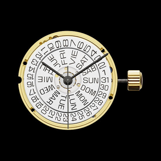 เครื่องควอทซ์สวิตมาตรฐาน แบบสามเข็ม ETA Basic quartz movement 3 hands เครื่องควอทซ์สวิตมาตรฐาน แบบสามเข็ม ETA Basic quartz movement 3 hands