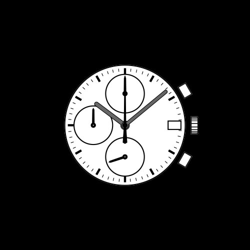 เครื่องนาฬิกาควอทซ์ แบบจับเวลาคุณภาพสูง (Chronograph) ยี่ห้อ TMI ตระกูล VK และ VR Series เครื่องนาฬิกาควอทซ์ แบบจับเวลาคุณภาพสูง (Chronograph) ยี่ห้อ TMI ตระกูล VK และ VR Series