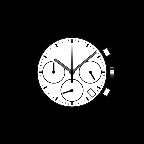 เครื่องนาฬิกาควอทซ์ แบบจับเวลาคุณภาพสูง (Chronograph) ยี่ห้อ TMI ตระกูล VK และ VR Series เครื่องนาฬิกาควอทซ์ แบบจับเวลาคุณภาพสูง (Chronograph) ยี่ห้อ TMI ตระกูล VK และ VR Series