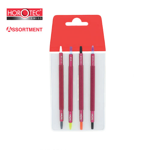 ที่กดเข็มนาฬิกาชุด 4 ชิ้น Horotec MSA 05.020 ที่กดเข็มนาฬิกาชุด 4 ชิ้น Horotec MSA 05.020