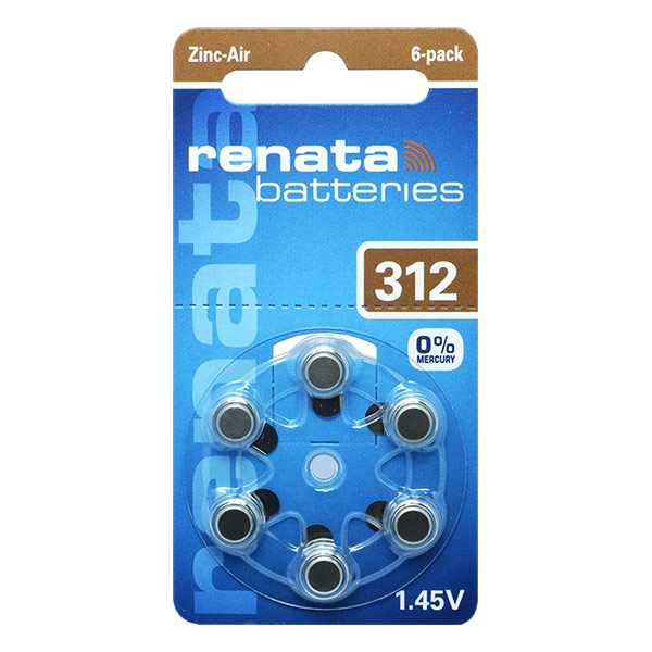 ถ่านหูฟัง เครื่องช่วยฟัง Renata ZA ถ่านหูฟัง เครื่องช่วยฟัง Renata ZA