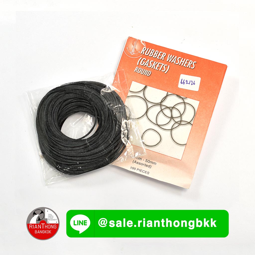 ยางกันน้ำนาฬิกา Watch Gasket ขนาดใหญ่ 100 ชิ้น ยางกันน้ำนาฬิกา Watch Gasket ขนาดใหญ่ 100 ชิ้น