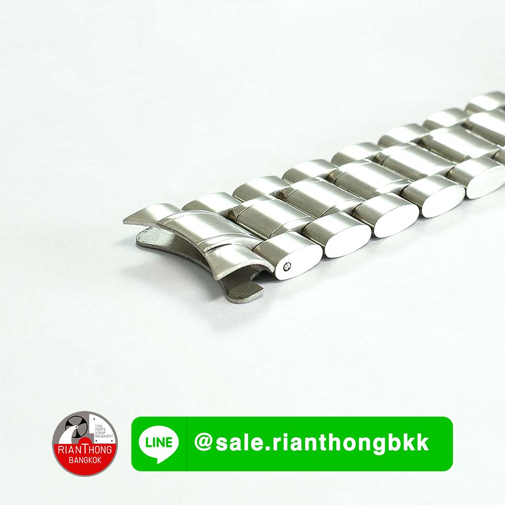 สายนาฬิกาสแตนเลส ทรง Moonwatch หัวสายโค้ง สายนาฬิกาสแตนเลส ทรง Moonwatch หัวสายโค้ง