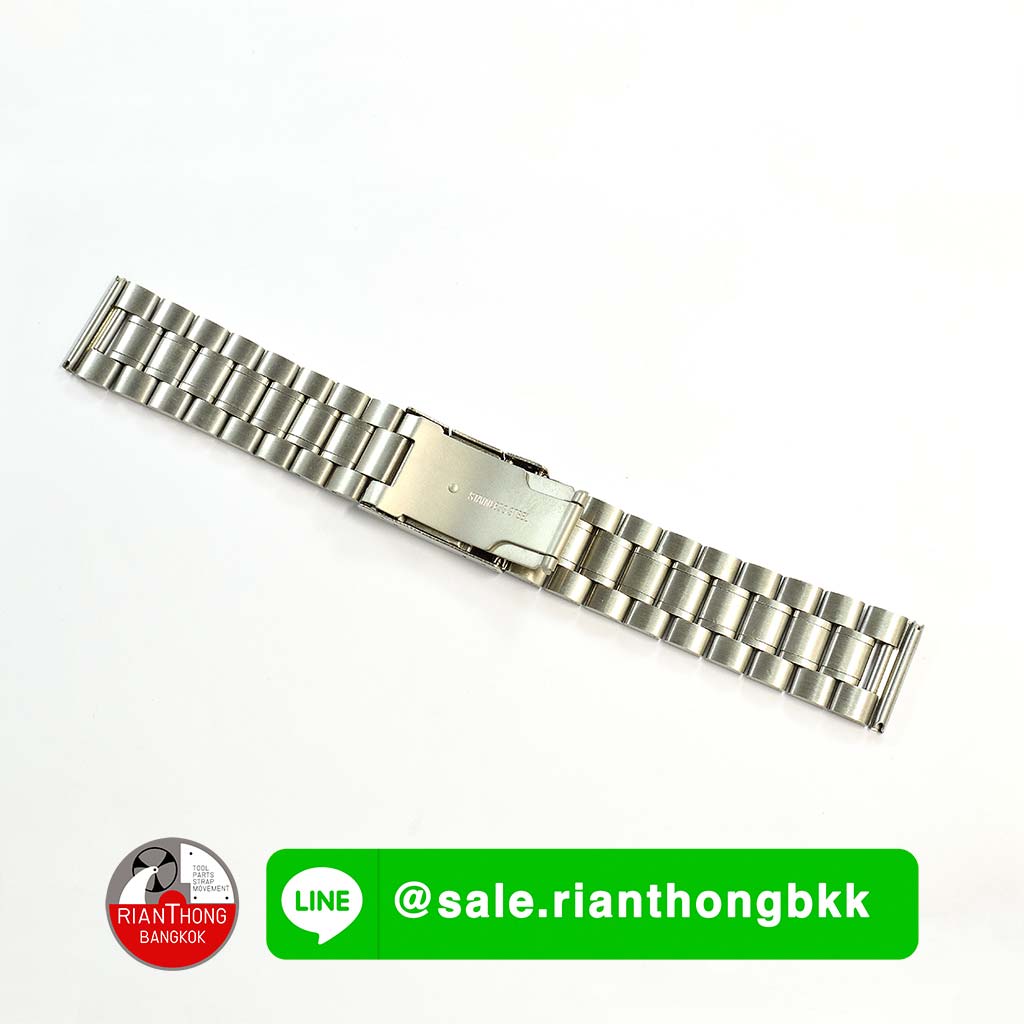 สายนาฬิกาสแตนเลส ทรง Moonwatch หัวสายตรง สายนาฬิกาสแตนเลส ทรง Moonwatch หัวสายตรง