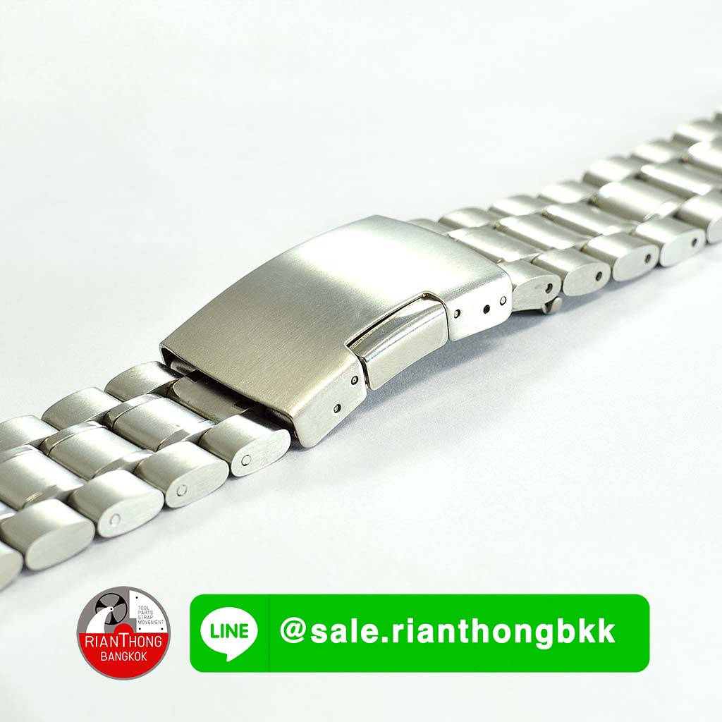 สายนาฬิกาสแตนเลส ทรง Moonwatch หัวสายตรง สายนาฬิกาสแตนเลส ทรง Moonwatch หัวสายตรง