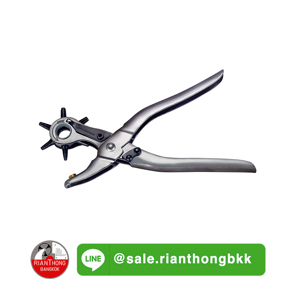 Horotec 11.300 คีมเจาะรูสายหนังนาฬิกาปรับได้ 6 ขนาด Horotec 11.300 คีมเจาะรูสายหนังนาฬิกาปรับได้ 6 ขนาด