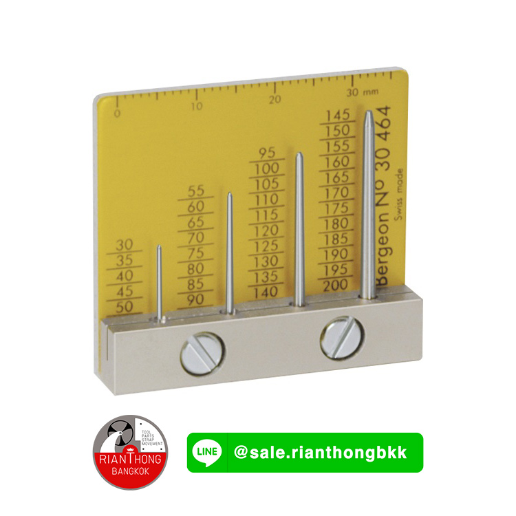 เครื่องวัดรูเข็มนาฬิกา Bergeon 30464 เครื่องวัดรูเข็มนาฬิกา Bergeon 30464
