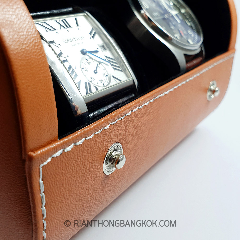 Watches Travel Case - กล่องเก็บนาฬิกาหนังสำหรับเดินทาง Watches Travel Case - กล่องเก็บนาฬิกาหนังสำหรับเดินทาง
