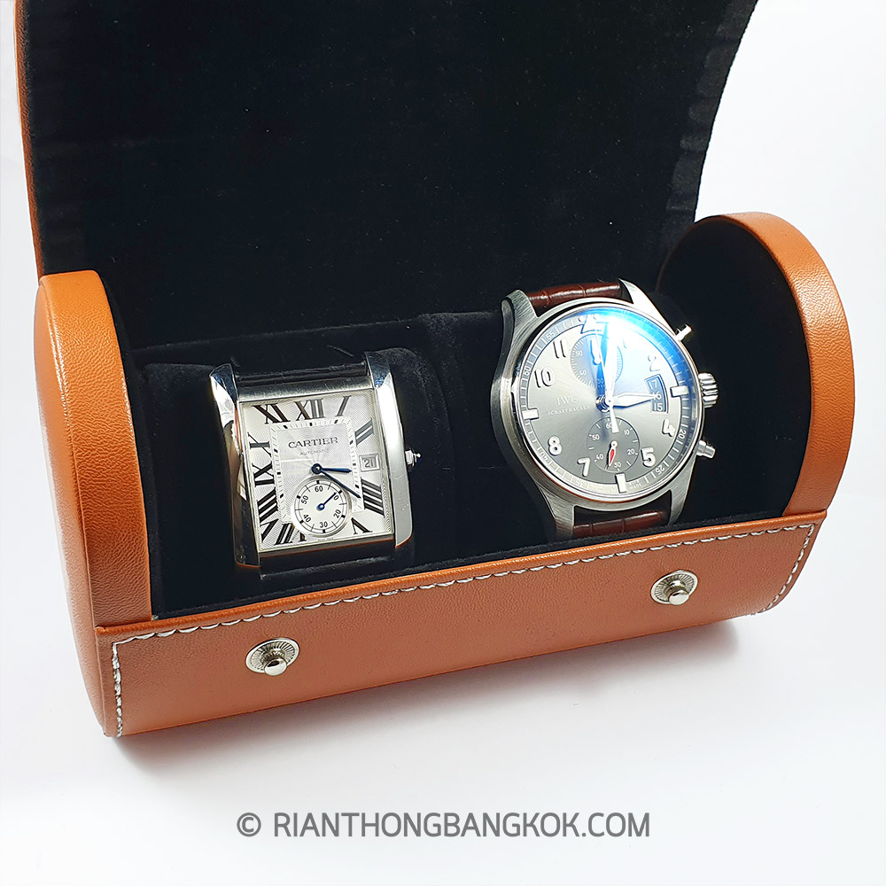 Watches Travel Case - กล่องเก็บนาฬิกาหนังสำหรับเดินทาง Watches Travel Case - กล่องเก็บนาฬิกาหนังสำหรับเดินทาง