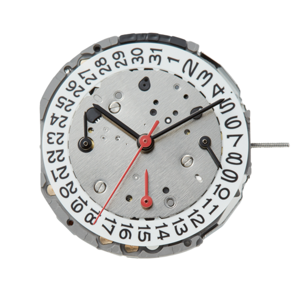 เครื่องนาฬิกาจับเวลาระบบควอทซ์ Miyota Chronograph เครื่องนาฬิกาจับเวลาระบบควอทซ์ Miyota Chronograph