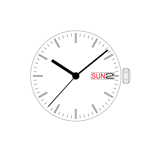 เครื่องนาฬิกาพลังงานแสงอาทิตย์ (Solar System) ยี่ห้อ TMI (Seiko) VS Series